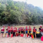 MMSM Operations Team Site Orientation Ends in a Thrilling Rafting Experience